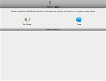 Tablet Screenshot of gaaplogic.com